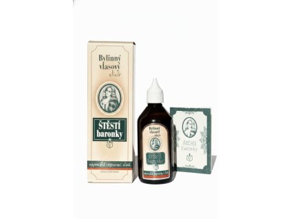 Štěstí baronky Bylinný vlasový elixír