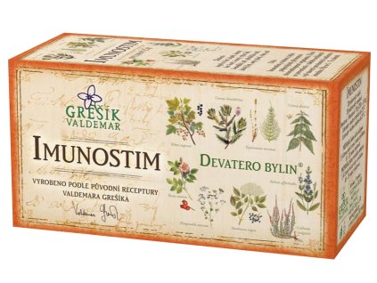 Grešík Imunostim čaj n.s. 20x1.5g Devatero bylin
