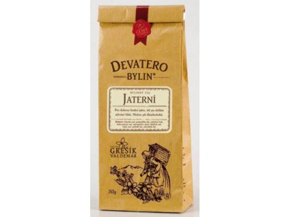 Grešík Jaterní čaj sypaný 50 g Devatero bylin