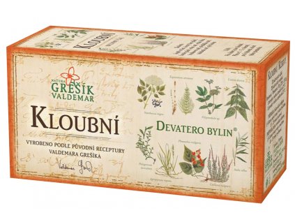 Grešík Kloubní čaj n.s. 20x1.5g Devatero bylin