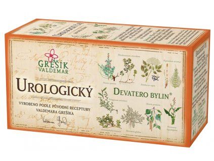 Grešík Urologický bylinný čaj 30 n.s. Devatero bylin