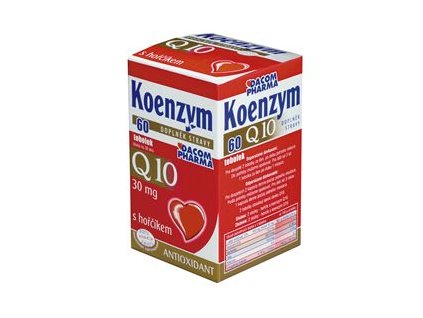 Dacom Pharma Koenzym Q10 s hořčíkem 60 tob.