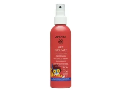 APIVITA Bee Sun Safe Hydra Sun SPF50 dětské opalovací mléko 200 ml