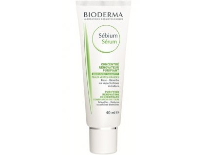 Bioderma Peelingové sérum pro smíšenou až mastnou pleť Sébium Sérum 40 ml DMT: 24.05.2025