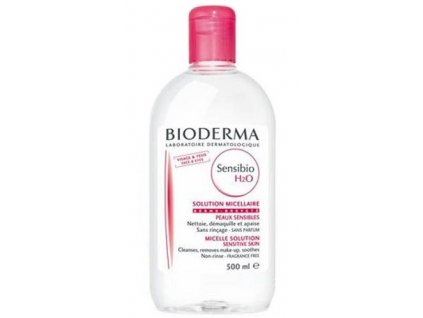 Bioderma Zklidňující pleťová voda Sensibio H2O (Solution Micellaire) 500 ml