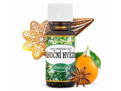 Saloos Vánoční hvězda - 100% přírodní směs esenciálních olejů 10 ml