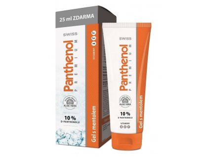 panthenol swiss gel s mentholem 100+25