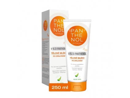 Omega Pharma Panthenol Omega 9% tělové mléko s Aloe vera 250 ml