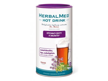 HerbalMed Hot Drink Dr. Weiss - dýchací cesty a imunita 180 g