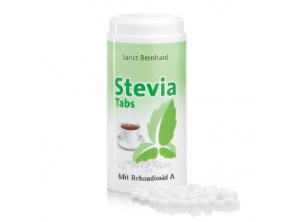Sanct Bernhard Stevia Tabs v praktickém dávkovači 600 tbl.