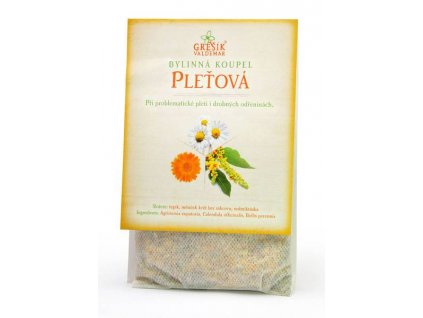 Grešík Bylinná koupel Pleťová 20 g