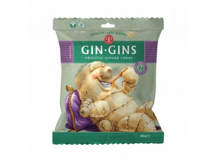 Ginger People GIN GINS Original zázvorové bonbóny 60 g