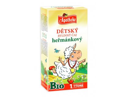 Apotheke Bio Dětský čaj heřmánkový Ovečka 20x1g