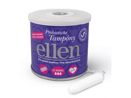 Ellen Probiotické tampóny - Normal 22 ks