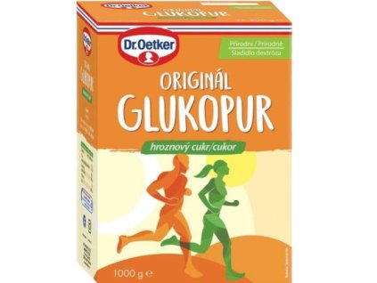 Glukopur hroznový cukr 1000 g
