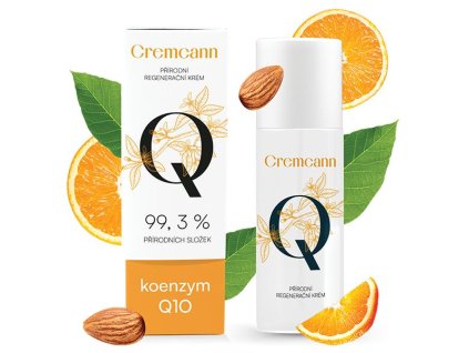 Annabis Cremcann Q10 přírodní pleťový krém pro ženy 50 ml