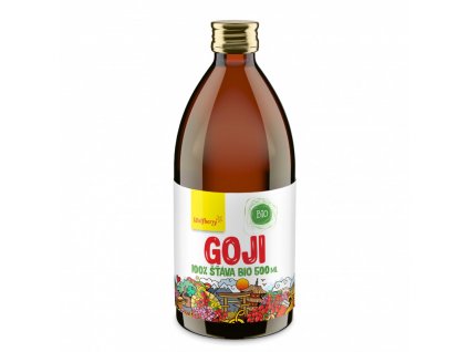 Wolfberry Goji Kustovnice čínská - 100% Bio šťáva 500 ml