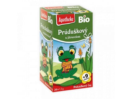 Pohádkový čaj BIO Průduškový s jitrocelem 20x1,5 g