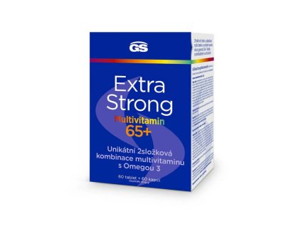 GS Extra Strong Multivitamin 65+ 60 tablet + 60 kapslí