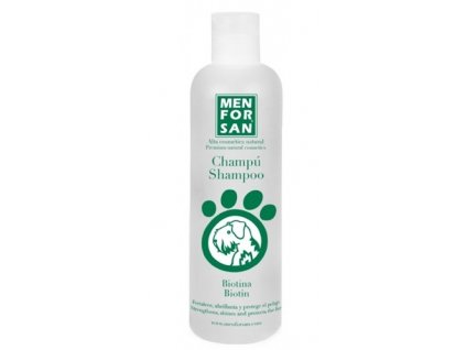 Menforsan Posilující šampon s biotinem pro psy 300 ml