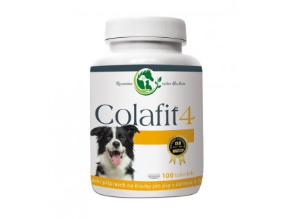 Colafit 4 na klouby pro bílé a černé psy 100 tob.