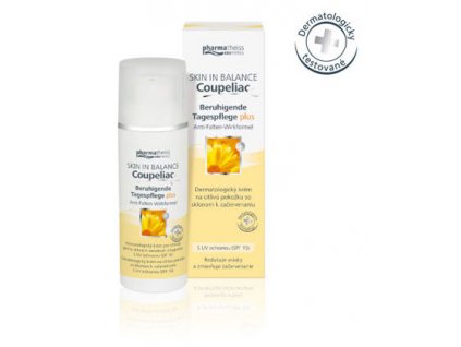 Skin in balance Coupeliac Zklidňující denní krém proti zčervenání a kuperóze 50 ml
