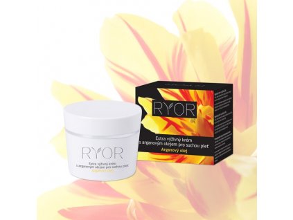 Ryor Extra výživný krém s arganovým olejem pro suchou pleť 50 ml