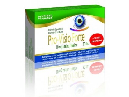 Unimed Pharma Pro-Visio Forte 30 tbl. + 10 tbl. ZDARMA