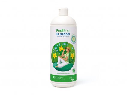 Feel Eco Prostředek na nádobí, ovoce a zeleninu s vůní okurky 1 L
