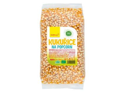 kukurice na popcorn bio 1000g wolfberry