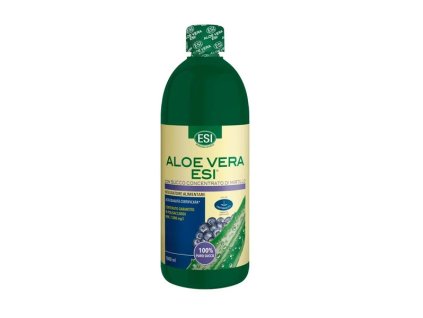 Aloe Vera ESI - se šťávou z borůvek 1000 ml
