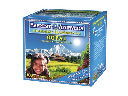 Everest Ayurveda GOPAL - dětský čaj při nachlazení 100 g