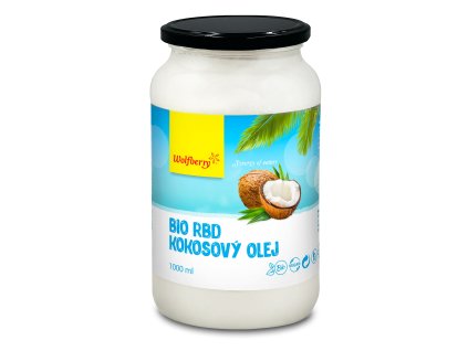 kokosovy olej bio rbd 1000ml wolfberry