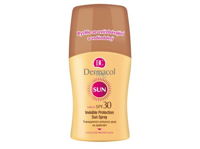 sun transparentni sprej na opalovani spf30