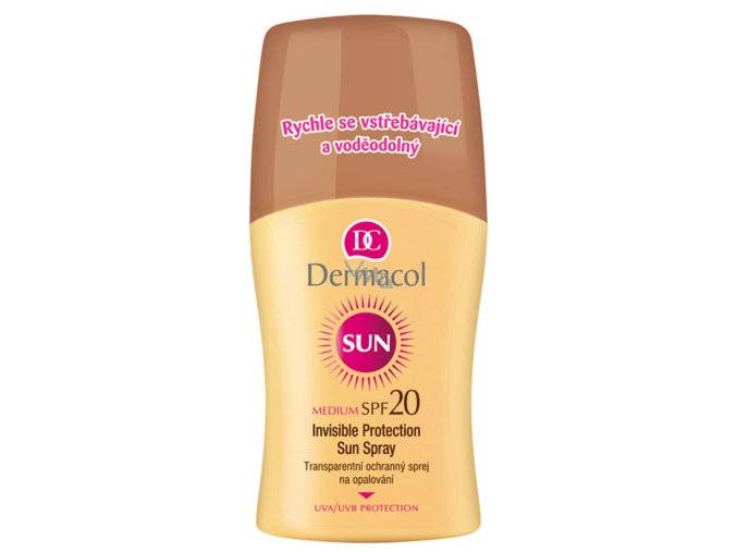 sun transparentni sprej na opalovani spf20