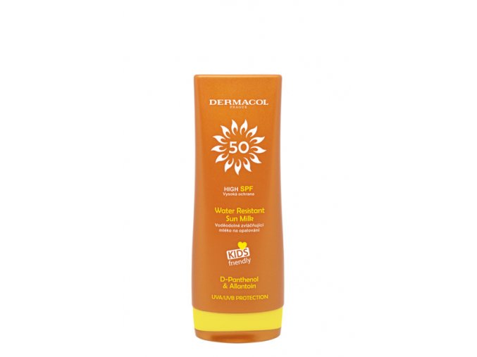 Dermacol Voděodolné mléko na opalování SPF 50 Sun 200 ml