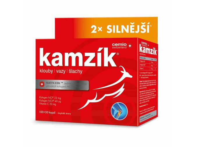 Kamzík® 2 x Silnější 100 kapslí + 50 kapslí