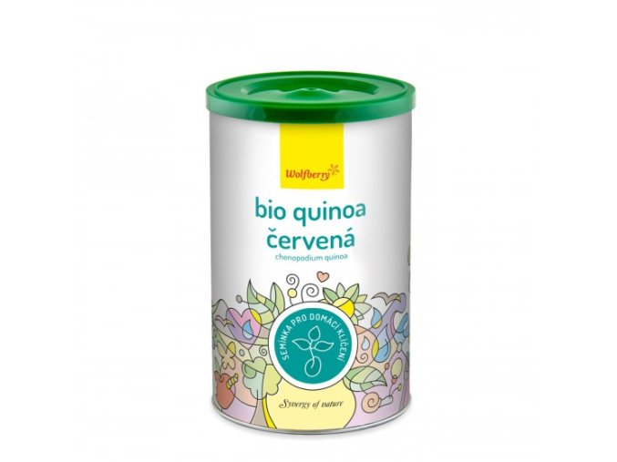 quinoa cervena wolfberry bio seminka na kliceni 200 g