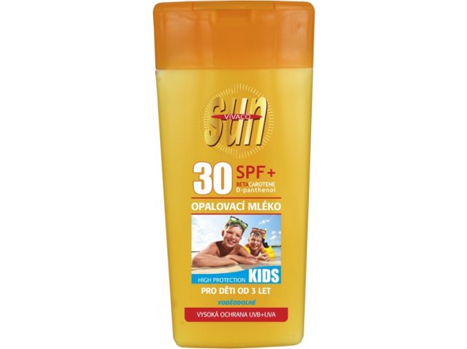 SUN VITAL Opalovací mléko pro děti OF 30 200 ml