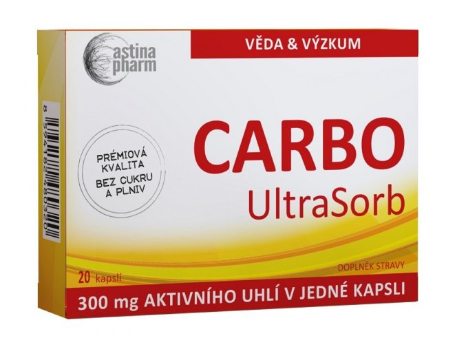 Astina Carbo UltraSorb 20 kapslí