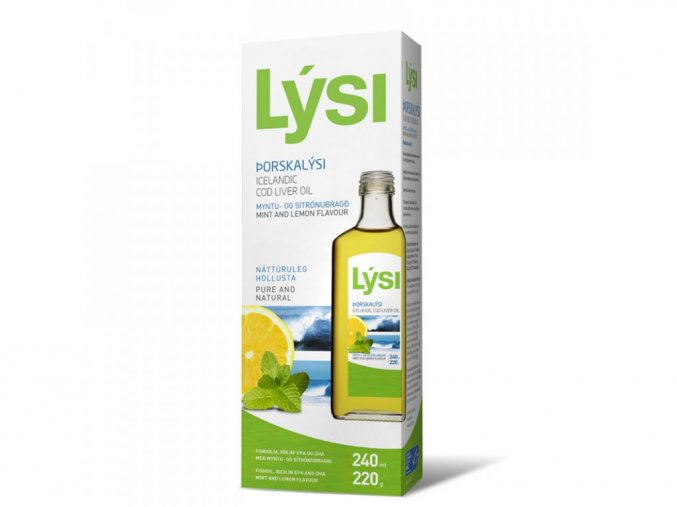 401 lysi olej z trescich jater s citronovo matovou prichuti 240ml