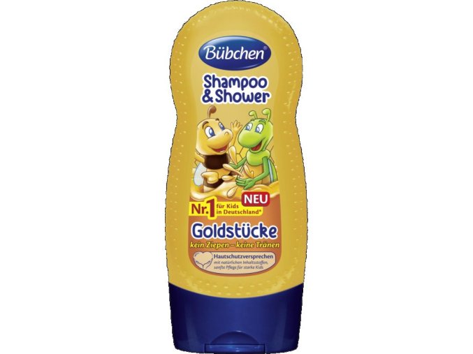 Bübchen Kids šampon a sprchový gel - včelka 230 ml