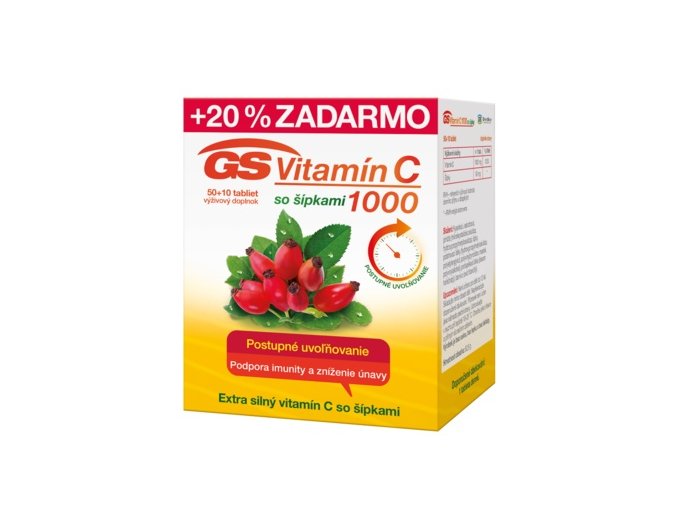 GS Vitamin C1000 60 ks