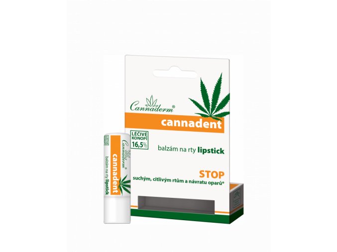 cannadent balzam na rty lipstick 4 5 g