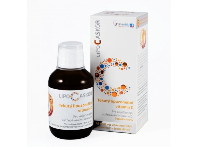 LIPO-C-ASKOR Tekutý lipozomální vitamin C 136 ml