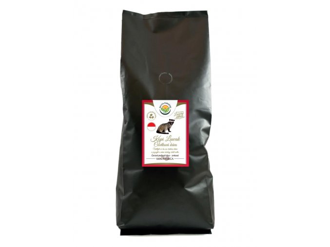 Káva - Kopi Luwak - cibetková káva