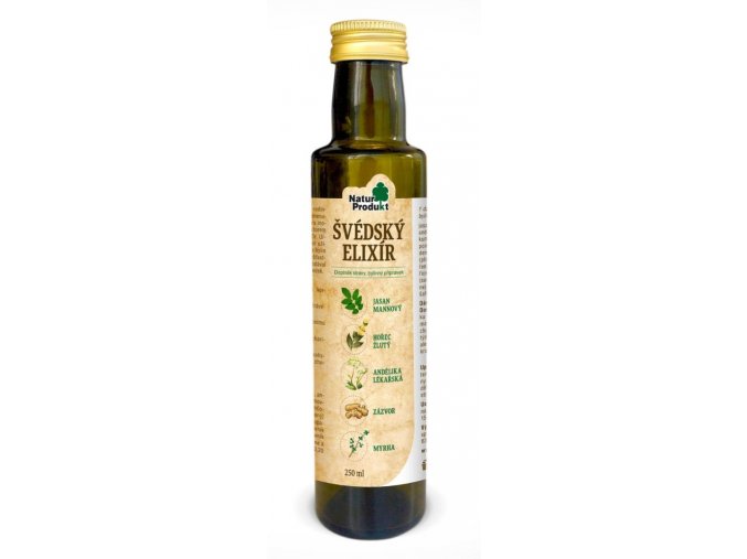 Naturprodukt Švédský elixír 250 ml