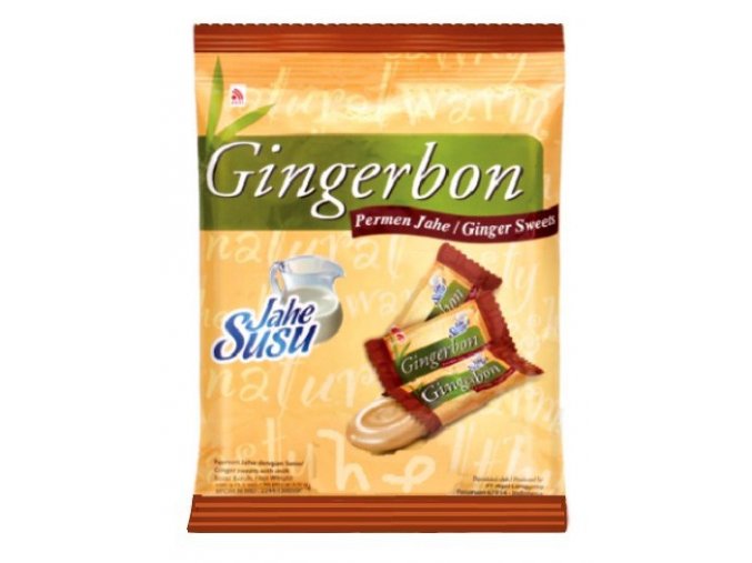 Gingerbon Zázvorové bonbóny s příchutí mléka 100 g