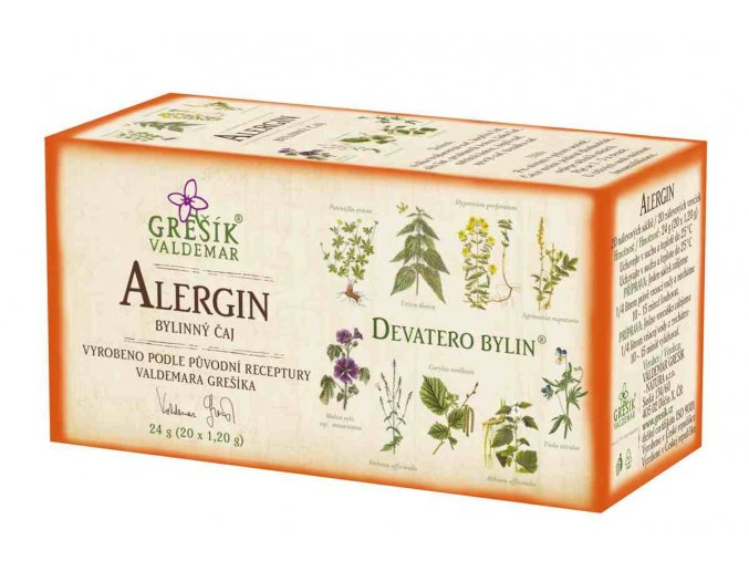 Grešík Alergin čaj n.s. 20x1,2 g Devatero bylin