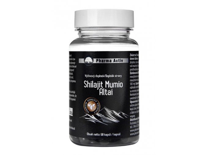 Pharma Activ Shilajit Mumio Altai 60 kapslí